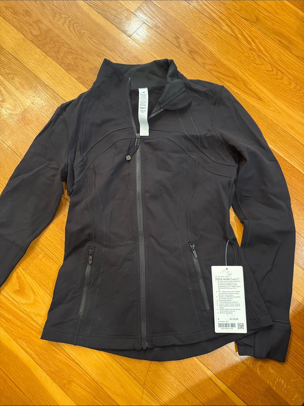 Lululemon define Jacket Black Women's Zip-Up Jacket
